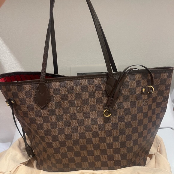 LV Neverfull MM damier - Picture 16 of 16
